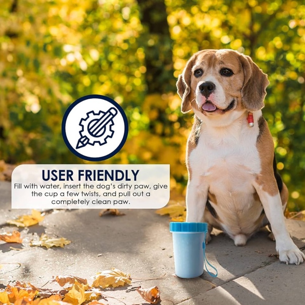 New Nice Paws Paw Washer w/Towel with tags in box pink ⭐️⭐️⭐️⭐️ - Picture 14 of 14